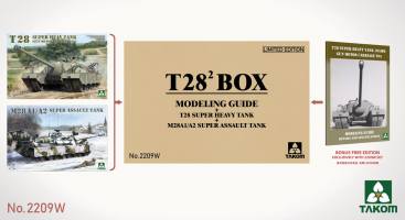 Thumbnail TAKOM 2209W T28 SUPER HEAVY TANK   M28A1/A1 SUPER ASSAULT TANK PLUS MODELLING BOOK  UK SALE ONLY 
