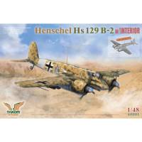 Thumbnail TAKOM 48001 HENSCHEL HS 129 B-2 WITH INTERIOR