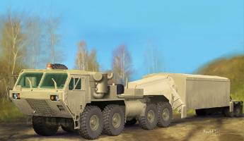 Thumbnail TRUMPETER MODELS 07177 M983 TRACTOR WITH AN/TPY-2 X BAND RADAR