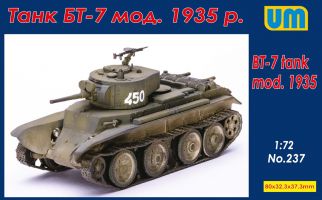 Thumbnail UNIMODEL 237 BT-7 TANK MOD.1935