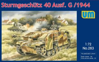 Thumbnail UNIMODEL 283 STURMGESCHUTZ 40 Ausf. G/1944