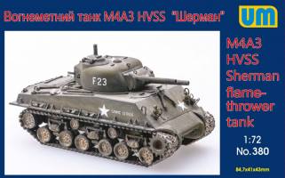 Thumbnail UNIMODEL 380 HVSS SHERMAN FLAME THROWER TANK