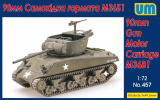 Thumbnail UNIMODEL 457 90MM GUN MOTOR CARRIAGE M36B1