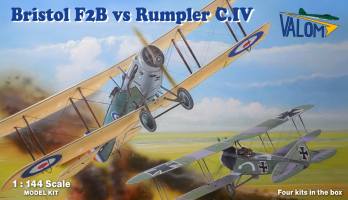 Thumbnail VALOM 14422 BRISTOL F2B Vs RUMPLER C.IV