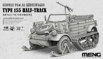 Thumbnail MENG VS-018 GERMAN PKW.K1 KUBELWAGEN TYPE 155 HALF TRACK
