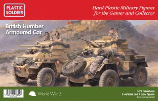 Thumbnail PLASTIC SOLDIER WW2V20037 BRITISH HUMBER ARMOURED CAR