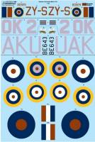 Thumbnail DISCOUNT DECALS 1769. xtradecal 32062 HAWKER HURRICANE MK.IIC PT1
