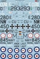 Thumbnail XTRADECAL 48237 FAIREY GANNET COD.4/AS.4/T.2/T.5 COLLECTION