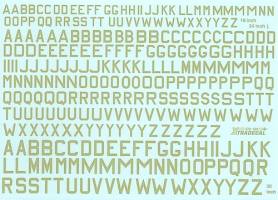 Thumbnail XTRADECAL 72189 RAF SSKY CODE LETTERS 18/24/30 INCH