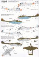 Thumbnail XTRADECAL 2762 X72192 DE HAILLAND DH 100 VAMPIRE FOREIGN OPERATORS 