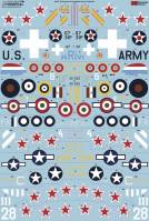 Thumbnail XTRADECAL 72346 BELL P-39 AIRACOBRA IN WORLDWIDE SERVICE COLLECTION