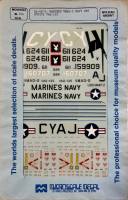 Thumbnail DISCOUNT DECALS 4420 48-154 MICROSCALE EA-6B  S   MARINES VMAQ-2 NAVY USS NIMITZ VAQ-135
