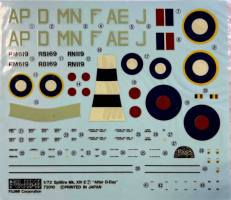 Thumbnail DISCOUNT DECALS 4453 72010 SPITFIRE MK. XIV E  AFTER D-DAY 