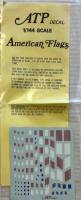 Thumbnail DISCOUNT DECALS 4456 ATP DECAL AMERCAN FLAGS