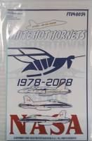 Thumbnail DISCOUNT DECALS 4541 FIGHTERTOWN FTD48034 WHITE HOT HORNETS 1978-2008