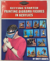 Thumbnail CHEAP BOOKS ZB5429 LP 007 GETTING STARTED PAINTING DIORAMA FIGURES IN ACRYLICS BRETT AVANTS  water damaged 