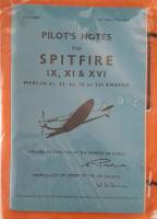 Thumbnail CHEAP BOOKS ZB6073 AP-1565J PILOT S NOTES FOR SPITFIRE IX XI   XVI MERLIN 61 63 66 70 OR 266 ENGINE Air Ministry