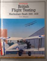Thumbnail CHEAP BOOKS ZB6120 BRITISH FLIGHT TESTING MARTLESHAM HEATH 1920-1939 Putnam