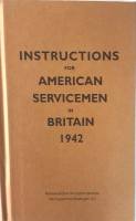 Thumbnail CHEAP BOOKS ZB6390 INSTRUCTIONS FOR AMERICAN SERVICEMEN IN BRITIAN 1942