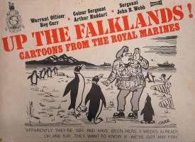 Thumbnail CHEAP BOOKS ZB6457 UP THE FALKLANDS CARTOONS FROM THE ROYAL MARINES Blandford