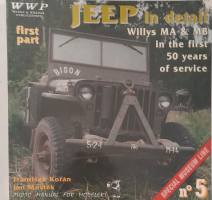 Thumbnail CHEAP BOOKS ZB6496 JEEP IN DETAIL WILLYS MA   MB IN THE FIRST 50 YEARS OF SERVICE Wings   Wheels Publications