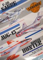 Thumbnail CHEAP BOOKS ZB6551 F-86 SABRE LEGENDS OF THE AIR MIG FAGOT HAWKER HUNTER
