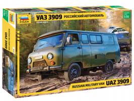 Thumbnail ZVEZDA MODELS 3644 UAZ 3909 RUSSIAN MILITARY VAN