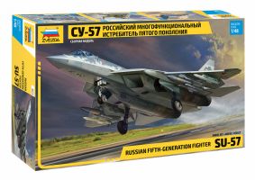 Thumbnail ZVEZDA MODELS 4824 SU-57 RUSSIAN FIFTH GENERATION FIGHTER