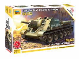 Thumbnail ZVEZDA MODELS 5043 SU-122 SOVIET SELF PROPELLED GUN