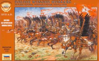 Thumbnail ZVEZDA MODELS 8041 POLISH WINGED HUSSARS XVII AD