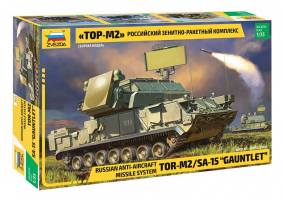 Thumbnail ZVEZDA MODELS 3633 TOR-M2 SA-15 GAUNTLET RUSSIAN ANTI-AIRCRAFT MISSILE SYSTEM