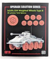 Thumbnail RYE FIELD MODEL 2077 SD.KFZ.234 WEIGHTED WHEELS TYPE B