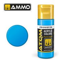 Thumbnail AMMO BY MIG JIMENEZ ATOM20109 ATOM COLOR Deep Cyan  UK SALE ONLY 