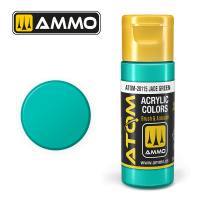 Thumbnail AMMO BY MIG JIMENEZ ATOM20115 ATOM COLOR Jade Green UK SALE ONLY