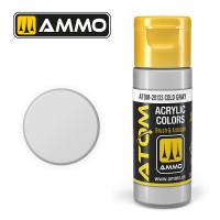 Thumbnail AMMO BY MIG JIMENEZ ATOM20123 ATOM COLOR Cold Gray UK SALE ONLY