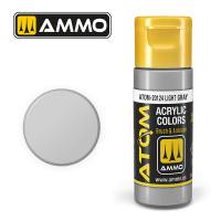 Thumbnail AMMO BY MIG JIMENEZ ATOM20124 ATOM COLOR Light Gray  UK SALE ONLY 