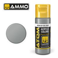 Thumbnail AMMO BY MIG JIMENEZ ATOM20131 ATOM COLOR Seal Grey  UK SALE ONLY 