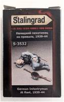 Thumbnail STALINGRAD S-3532 GERMAN INFANTRYMAN AT REST 1939-44