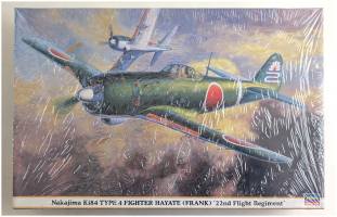 Thumbnail HASEGAWA 08159 NAKAJIMA KI84 TYPE 4 FIGHTER HAYATE FRANK 22ND FLIGHT REGIMENT
