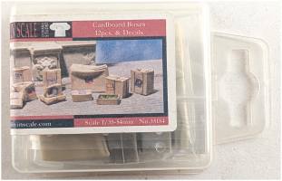 Thumbnail REALITY IN SCALE 35184 CARDBOARD BOXES 12PCS DECALS