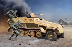 Thumbnail ACADEMY 13540 GERMAN SD.KFZ.251/1 AUSF.C 
