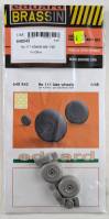 Thumbnail EDUARD 648543 HE 111 WHEELS LATE 1/48