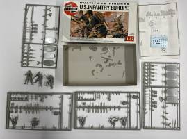 Thumbnail KINGKIT MODEL SCRAPYARD AIRFIX 04586 US INFANTRY EUROPE INCOMPLETE STARTED
