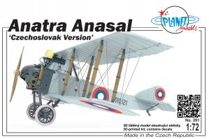 Thumbnail PLANET MODELS 291 ANATRA ANASAL CZECHOSLOVAK VERSION
