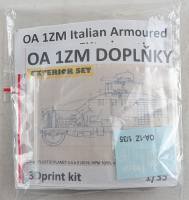 Thumbnail ZIMIMODEL OA 1ZM ITALIAN ARMOURED CAR EXTERIOR SET
