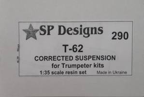Thumbnail UNKNOWN MAKE T-62 CORRECTED SUSPENSION FOR TRUMPETER KITS