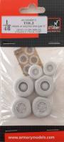 Thumbnail ULTRACAST 48004 BRITISH 3  ROCKETS AND MK I RAILS  INCLUDES HIGH EXPLOSIVE   ARMOR PIERCING WARHEADS 