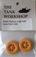 Thumbnail THE TANK WORKSHOP 2040 TAMIYA 8 TON HALF TRACK FRONT TIRES