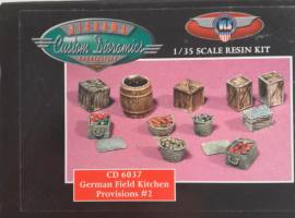 Thumbnail CUSTOM DIORAMICS CD 6037 GERMAN FIELD KITCHEN PROVISIONS 2