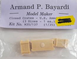Thumbnail UNKNOWN MAKE M35/137 CLOSED CRATES - U.S. AMMO  3 SIZES - 1 EA. 